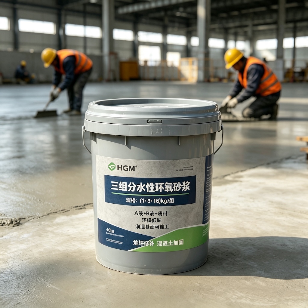 勃利三组份水性环氧砂浆